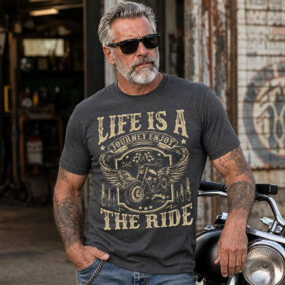 Biker Wife Girl I Ride My Own Biker Funny Motorcycle Biker Racing T Shirt
