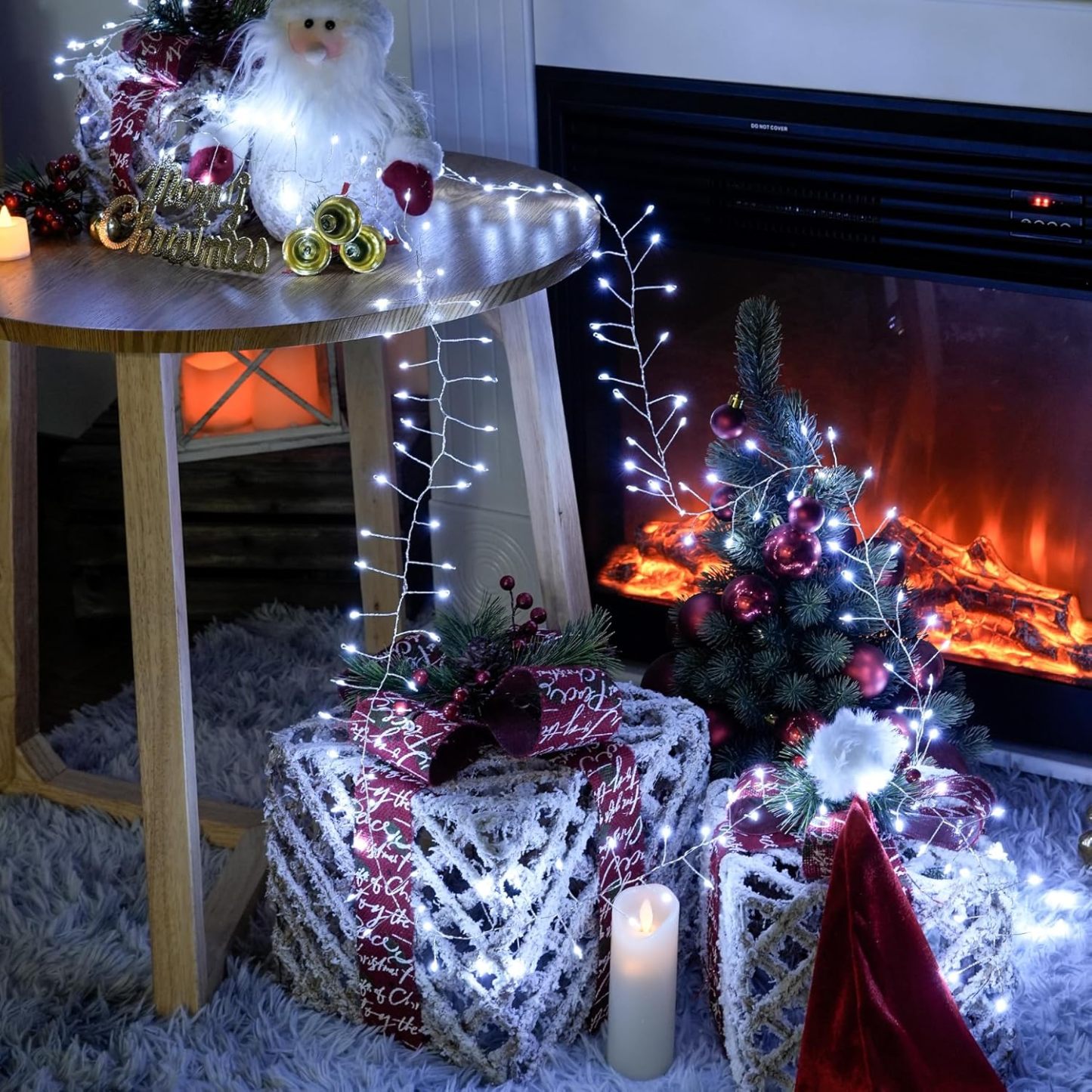 🎁LED Copper Wire Firecracker Light String