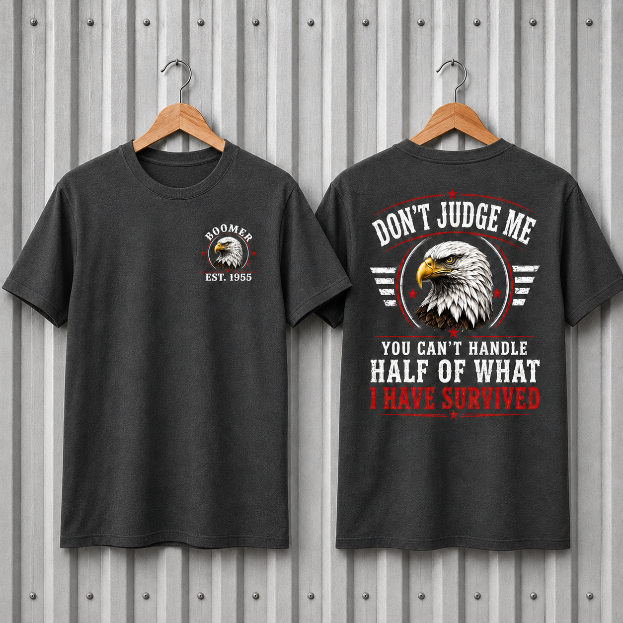 Gen X Don't Judge Me You Can't Handle Half Of What I Have Survived Custom Birth Year T-shirt