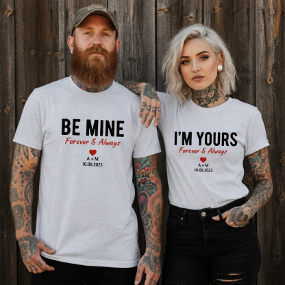 🖤 The "Forever & Always" Custom Commitment Tees 🖤