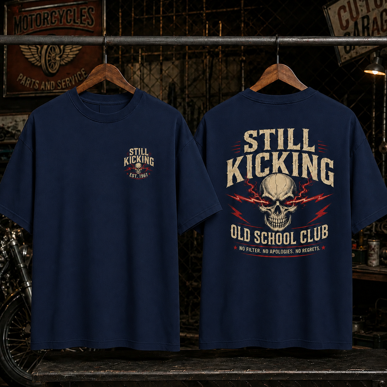 STILL KICKINGTM Custom Year Shirt | Old School Club