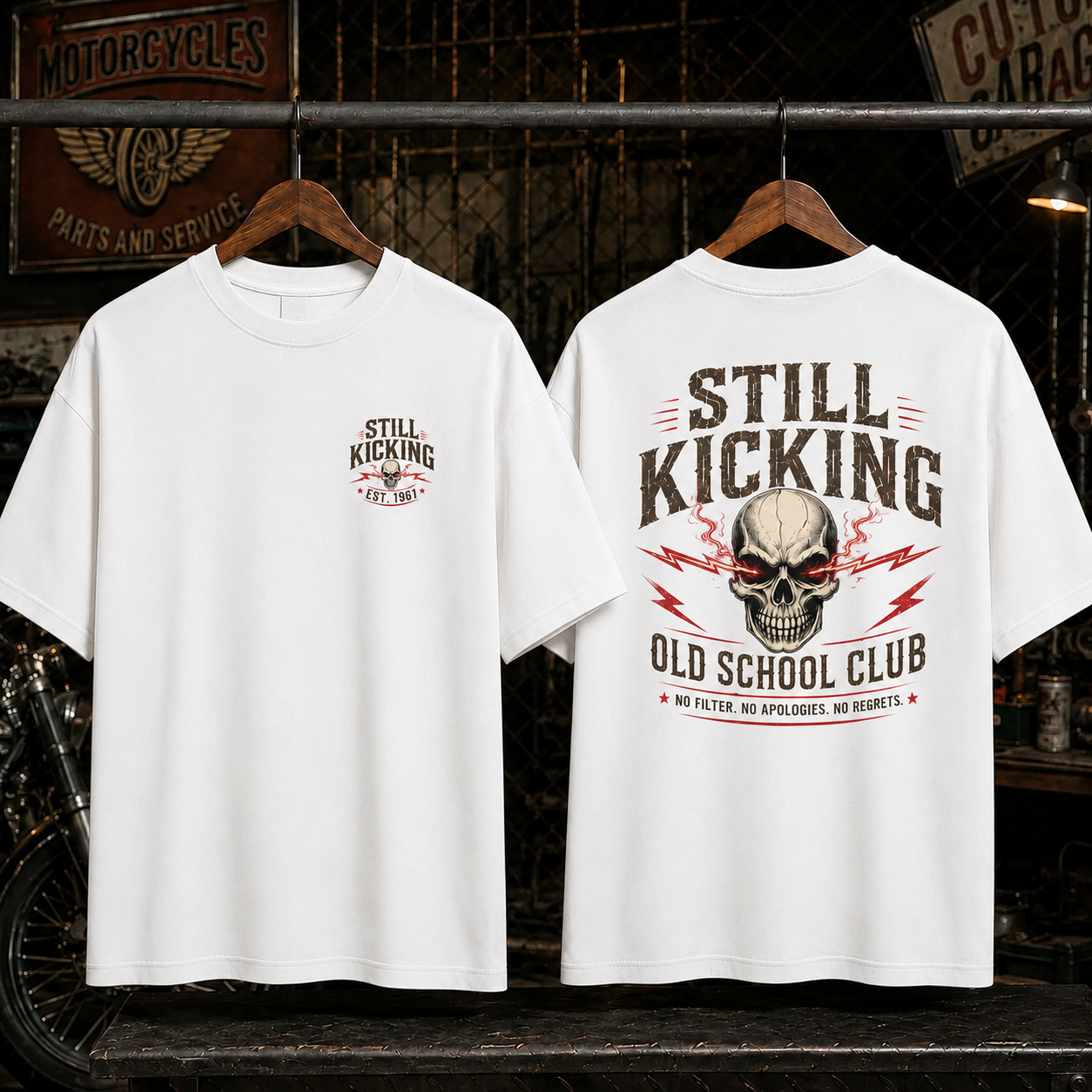 STILL KICKINGTM Custom Year Shirt | Old School Club