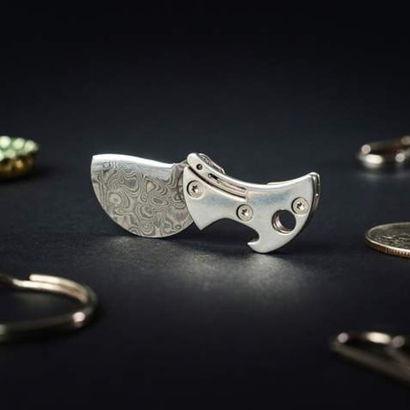 Mini Titanium Compact Bottle Opener & EDC Cutter