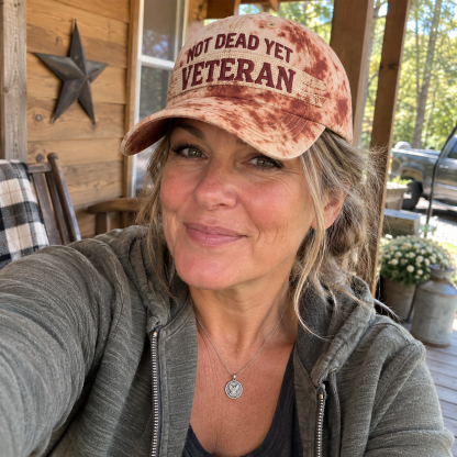 Veteran Printed Casual Hat