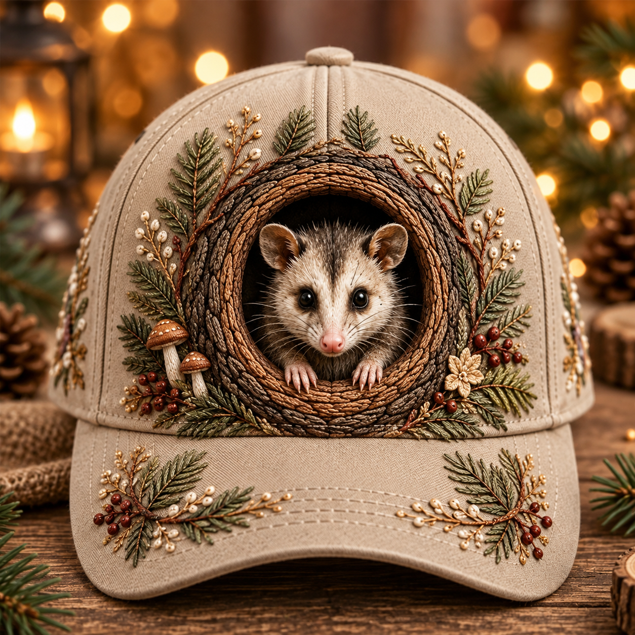 Nature Wildlife Print Hat