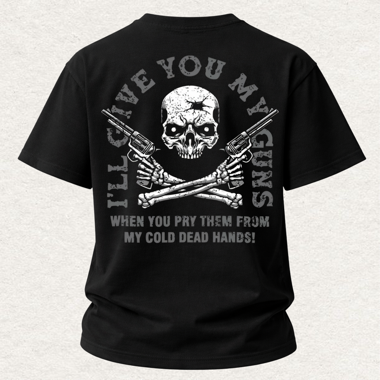 I'll Give You My Guns Printed Men's T-Shirt