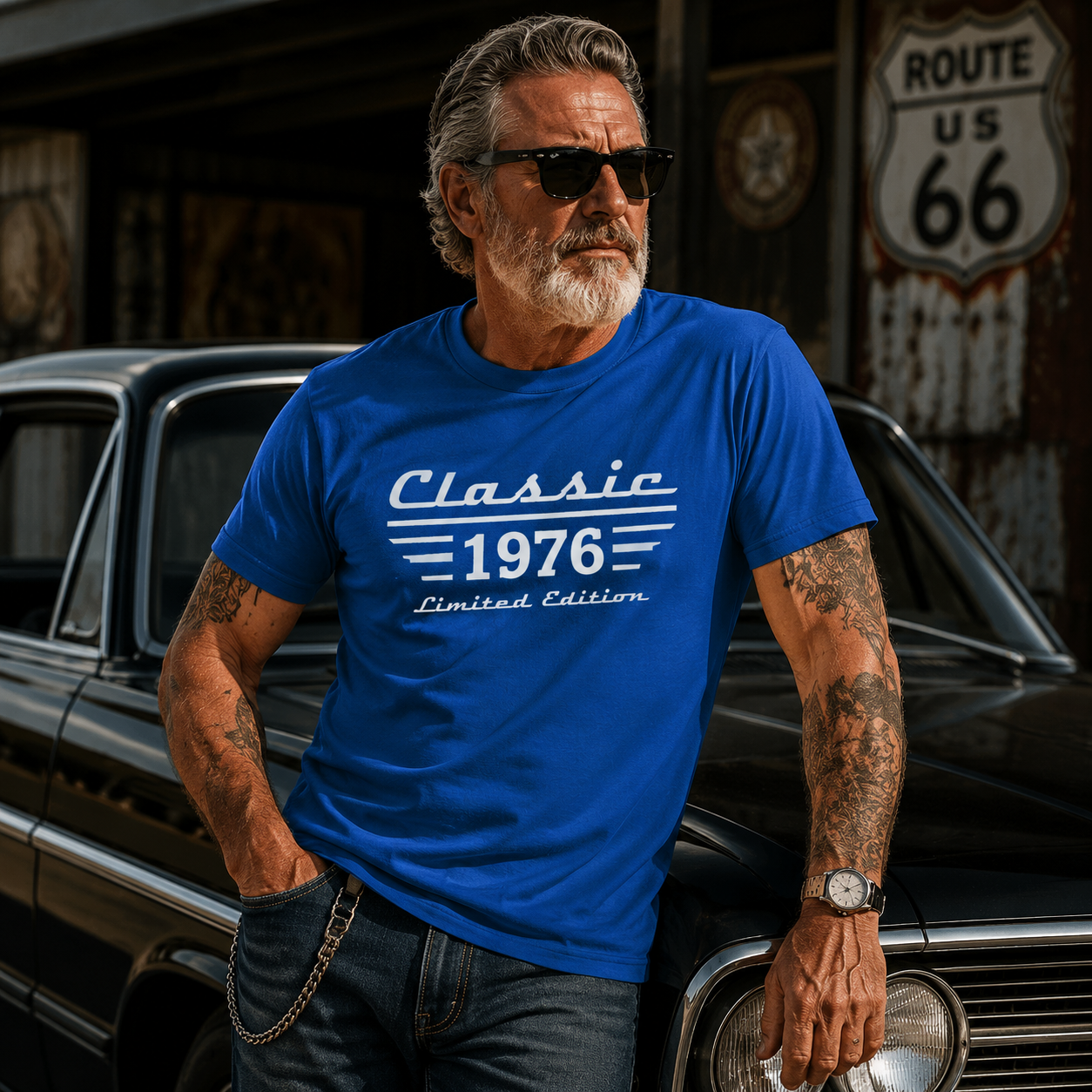 Custom T-shirt- Personalized Father's Day Birthday Gifts For Dad, Grandpa, Family, Yourself - Just A Little Iconic