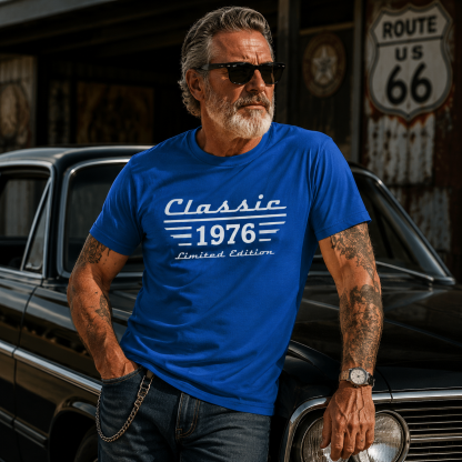 Custom T-shirt- Personalized Father's Day Birthday Gifts For Dad, Grandpa, Family, Yourself - Just A Little Iconic