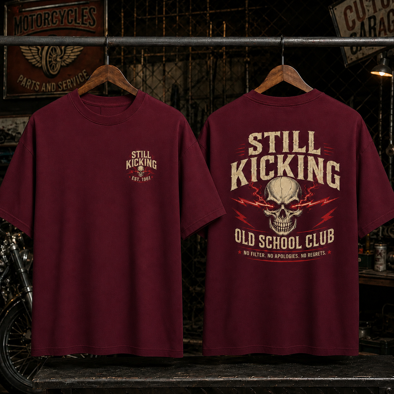 STILL KICKINGTM Custom Year Shirt | Old School Club