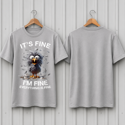 Funny Chicken Humorous Rooster Rude T Shirt Short Sleeve T shirt