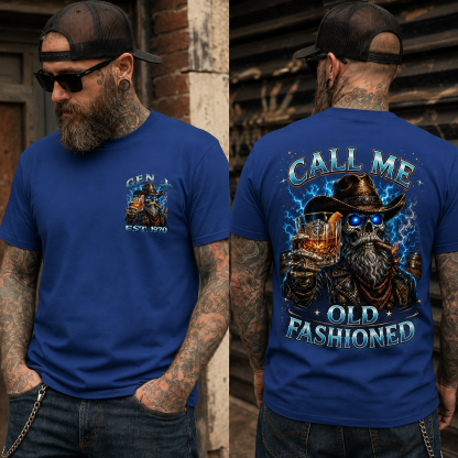 Call Me Old Fashioned Custom Year T-shirt