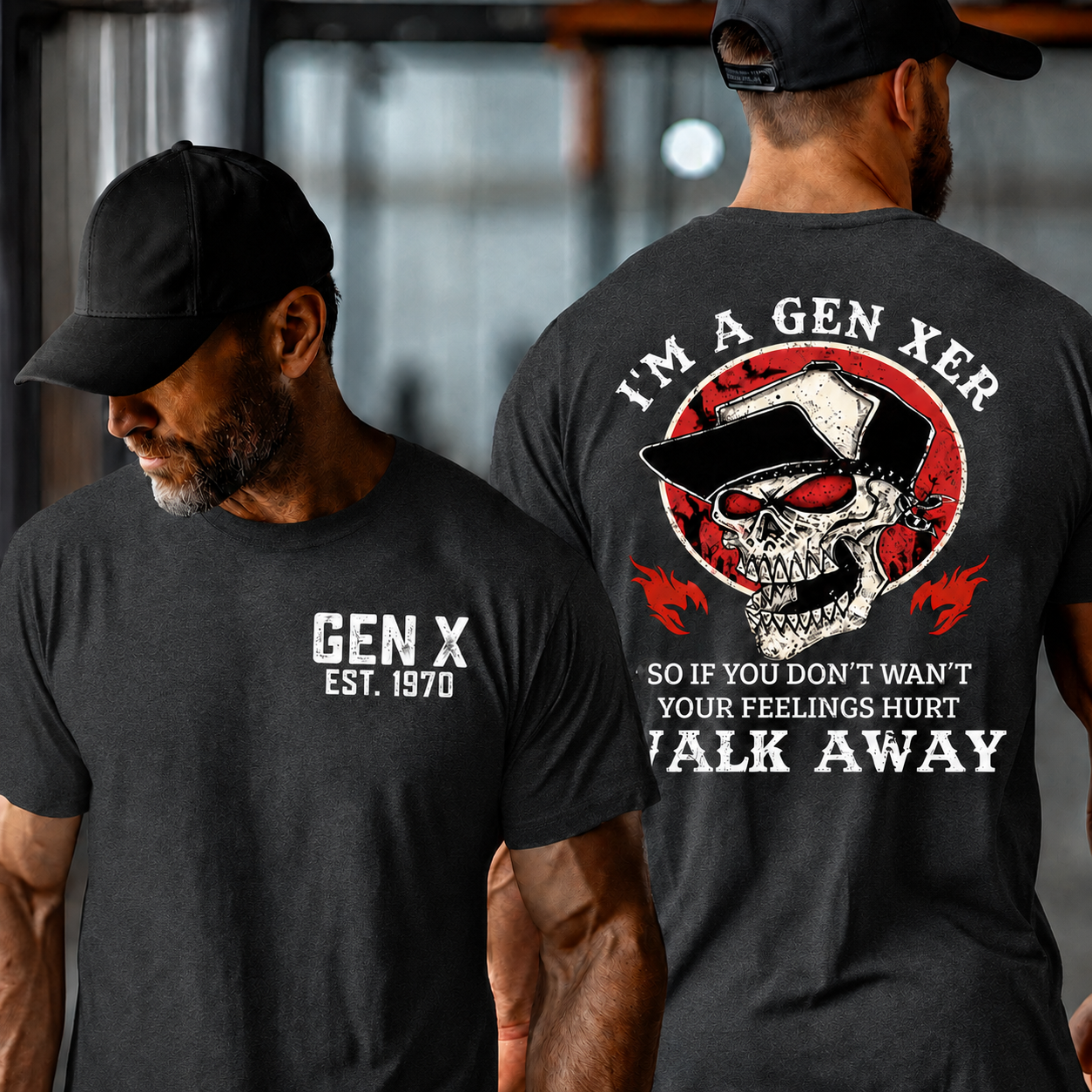 Custom Gen X T-shirt - Retro Vintage Design for Generation X 
