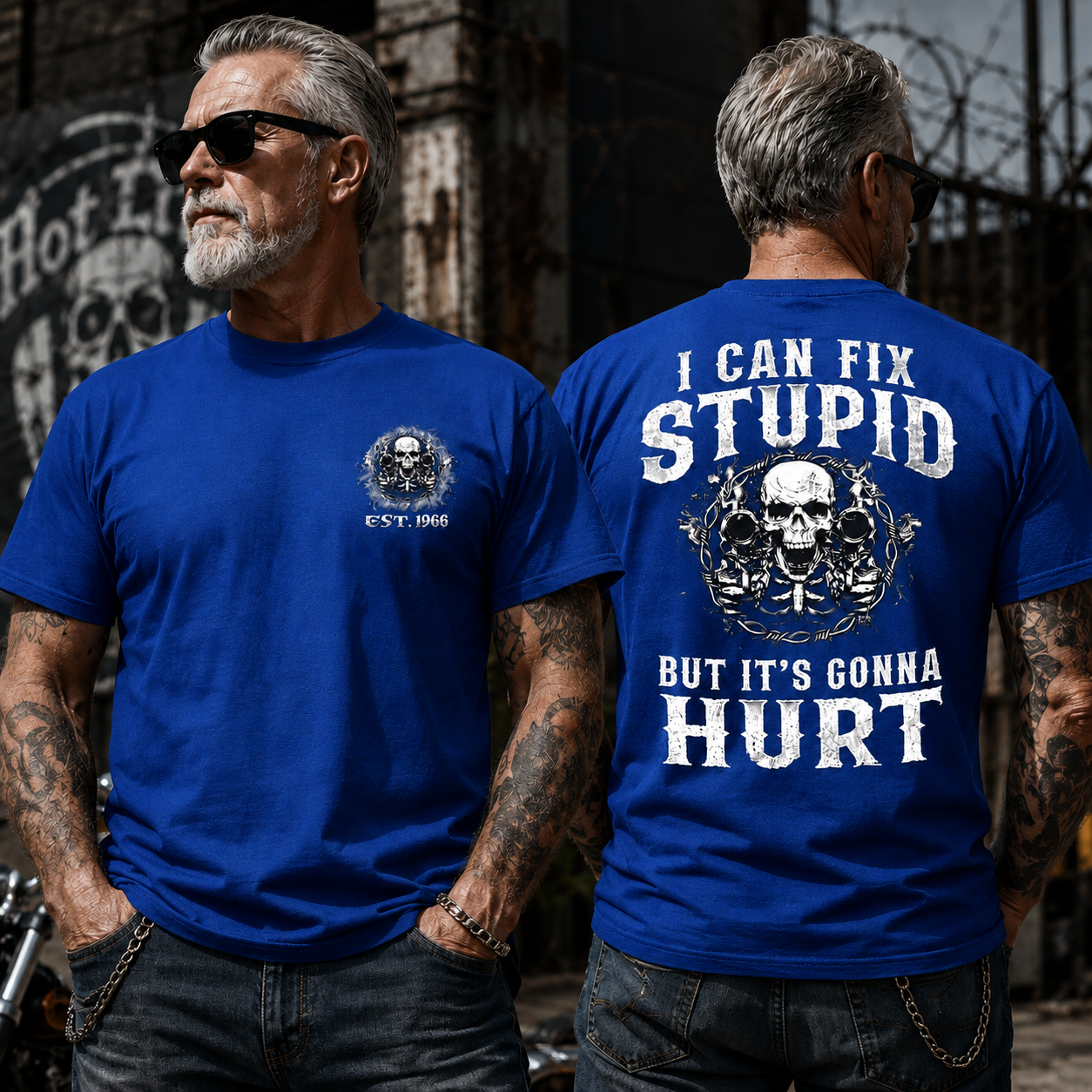I Can Fix Stupid But It's Gonna Hurt GenX/Boomer Custom Unisex T-Shirt