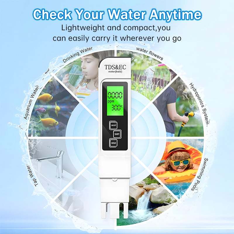 🔥2026 All-New 4 in 1 Digital Water Tester