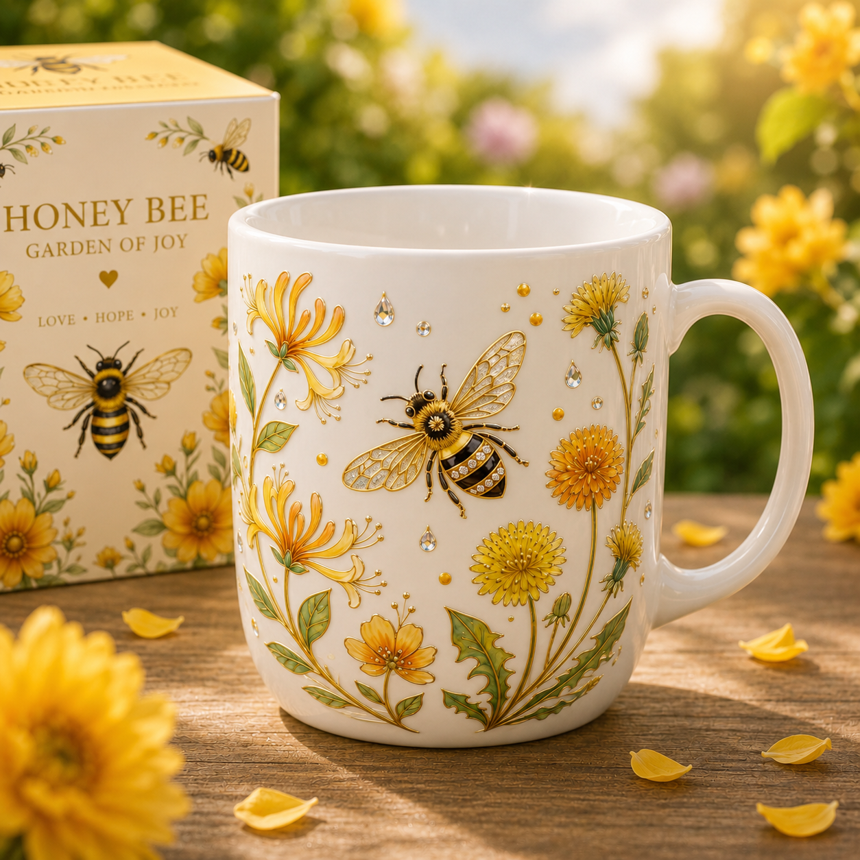 🌸 Limited Edition 2026 Garden Morning Bliss Hummingbird Mug ☕