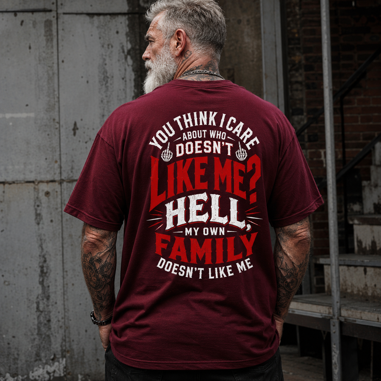 You Think I Care Who Doesn't Like Me Shirt, Funny Graphic Tee for Men & Women