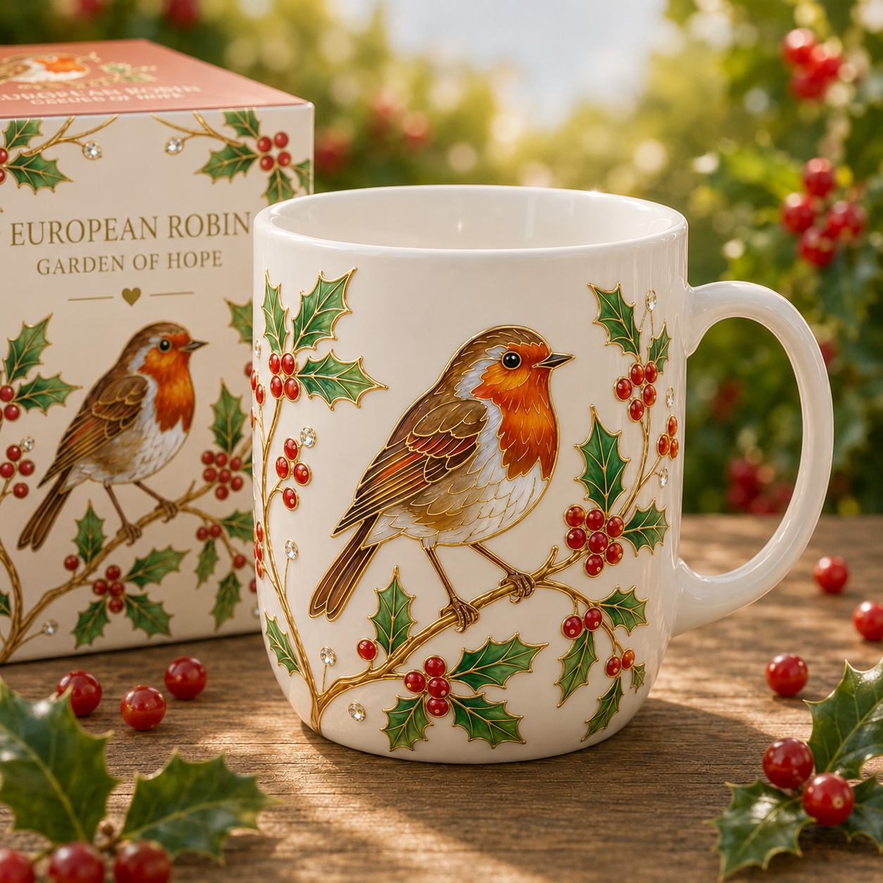 🌸 Limited Edition 2026 Garden Morning Bliss Hummingbird Mug ☕