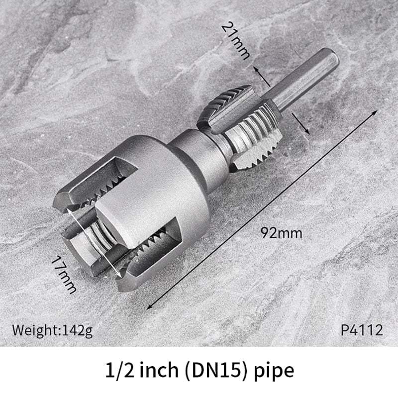 🔩Universal Internal & External Pipe Threading Tool – Compact, Durable & Easy to Use✨