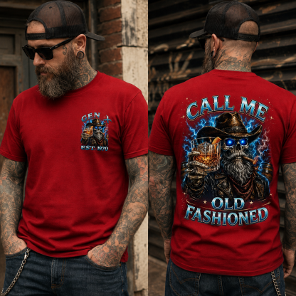 Call Me Old Fashioned Custom Year T-shirt