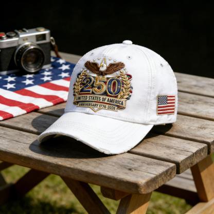 🔥Last Day 49% OFF - 250th Anniversary of the United States Embroidered Cap