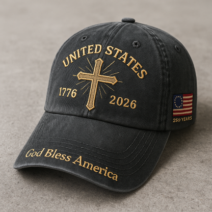 Faith & Freedom 250th Dad Hat