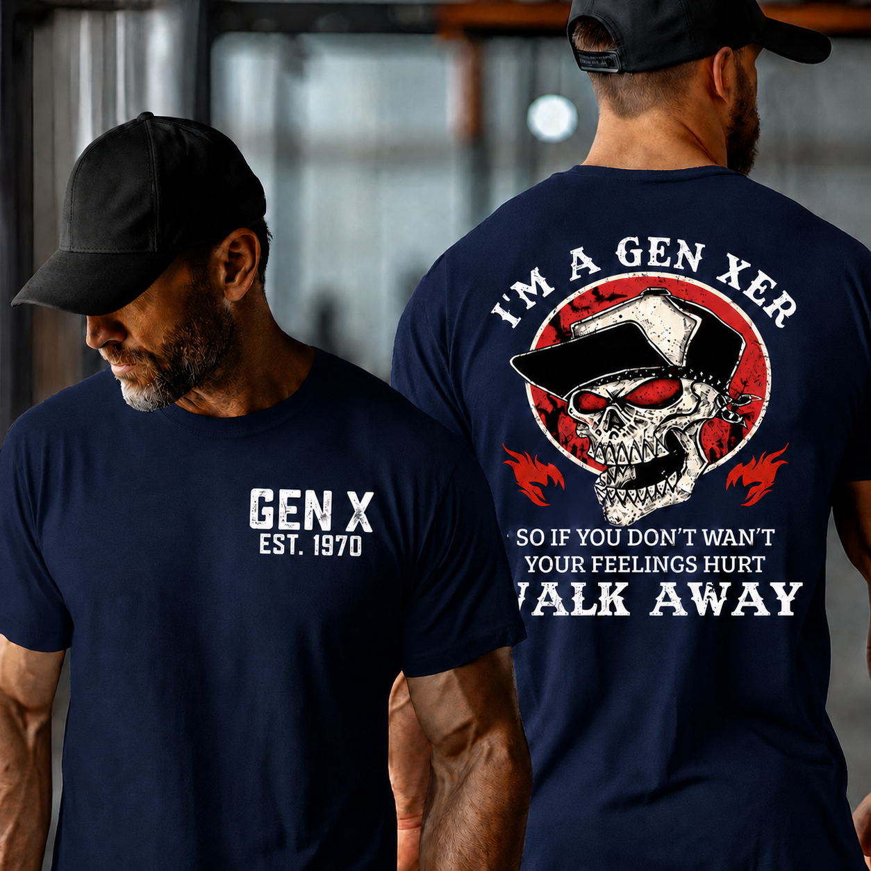 Custom Gen X T-shirt - Retro Vintage Design for Generation X 
