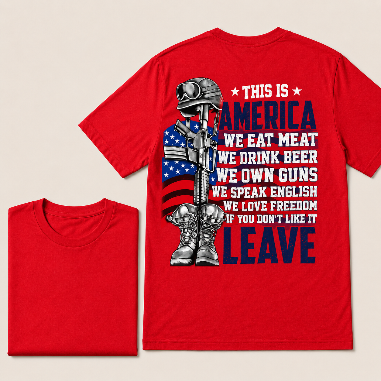 My Give A Damn Is Broken Beach Retro T-Shirt