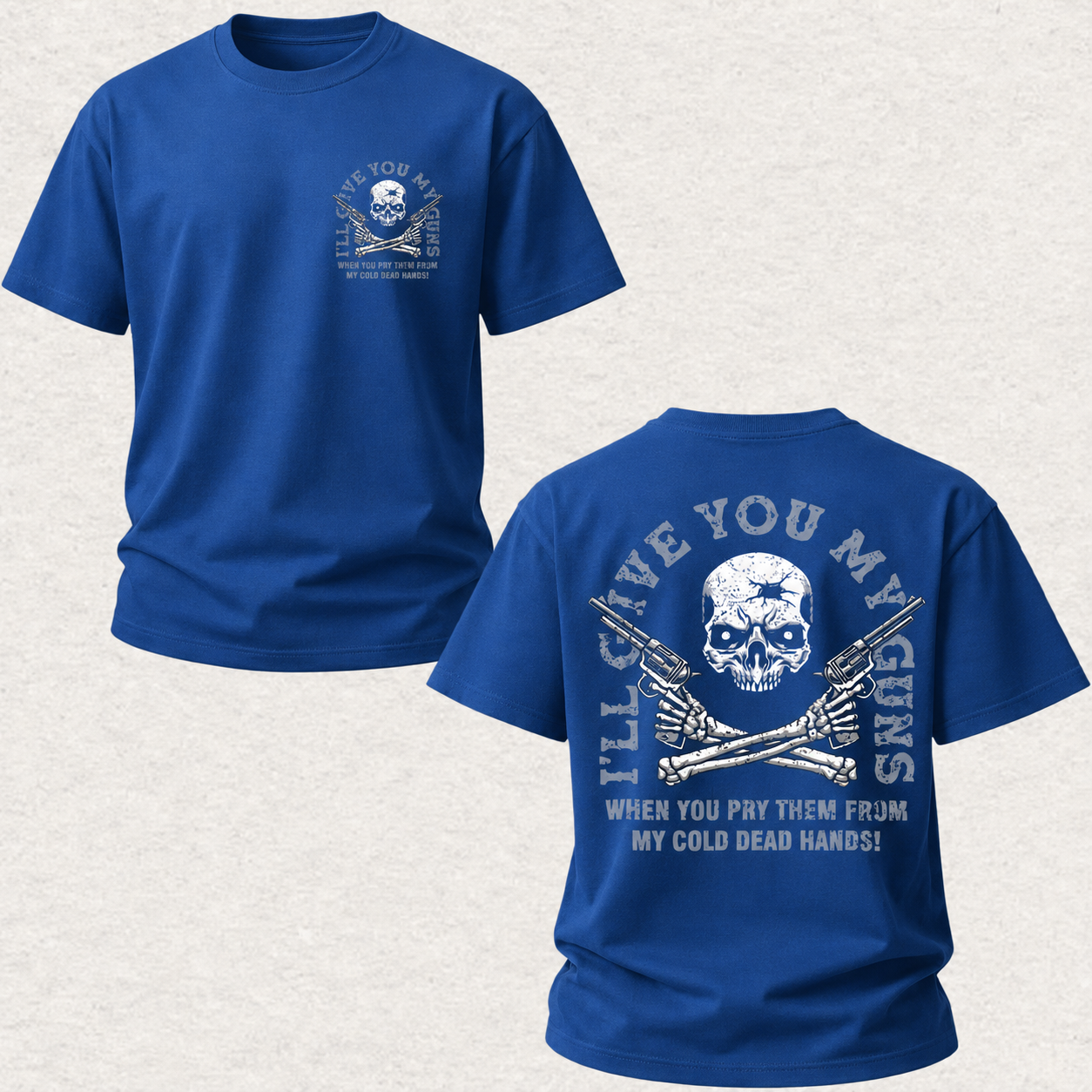 I'll Give You My Guns Printed Men's T-Shirt