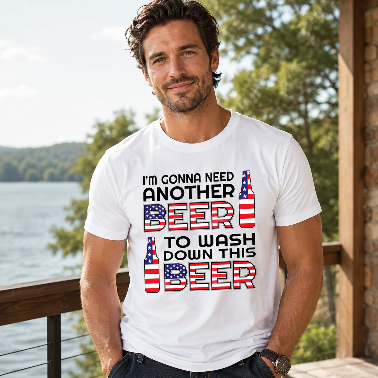 I'M Gonna Need Another Beer To Wash Down This Beer  Classic T-shirt