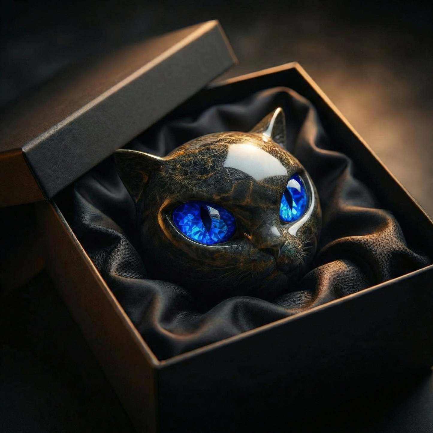 Mystic Cat Sculpture - Home Decor and Gift