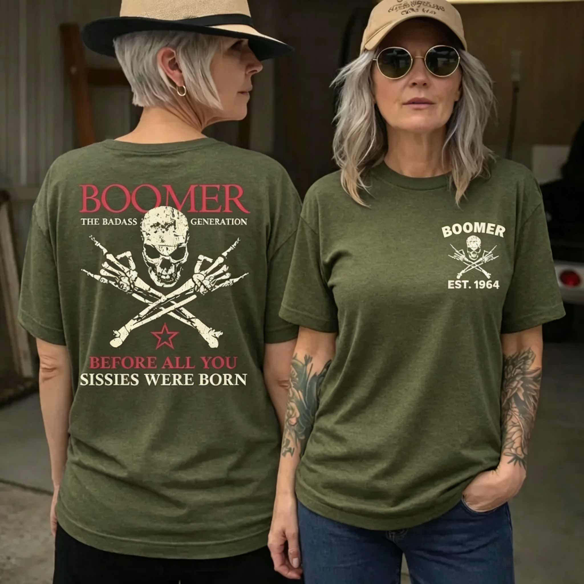 BOOMER Before All You Sissies Were Born T-shirt, Boomer The Badass Generation T-shirt