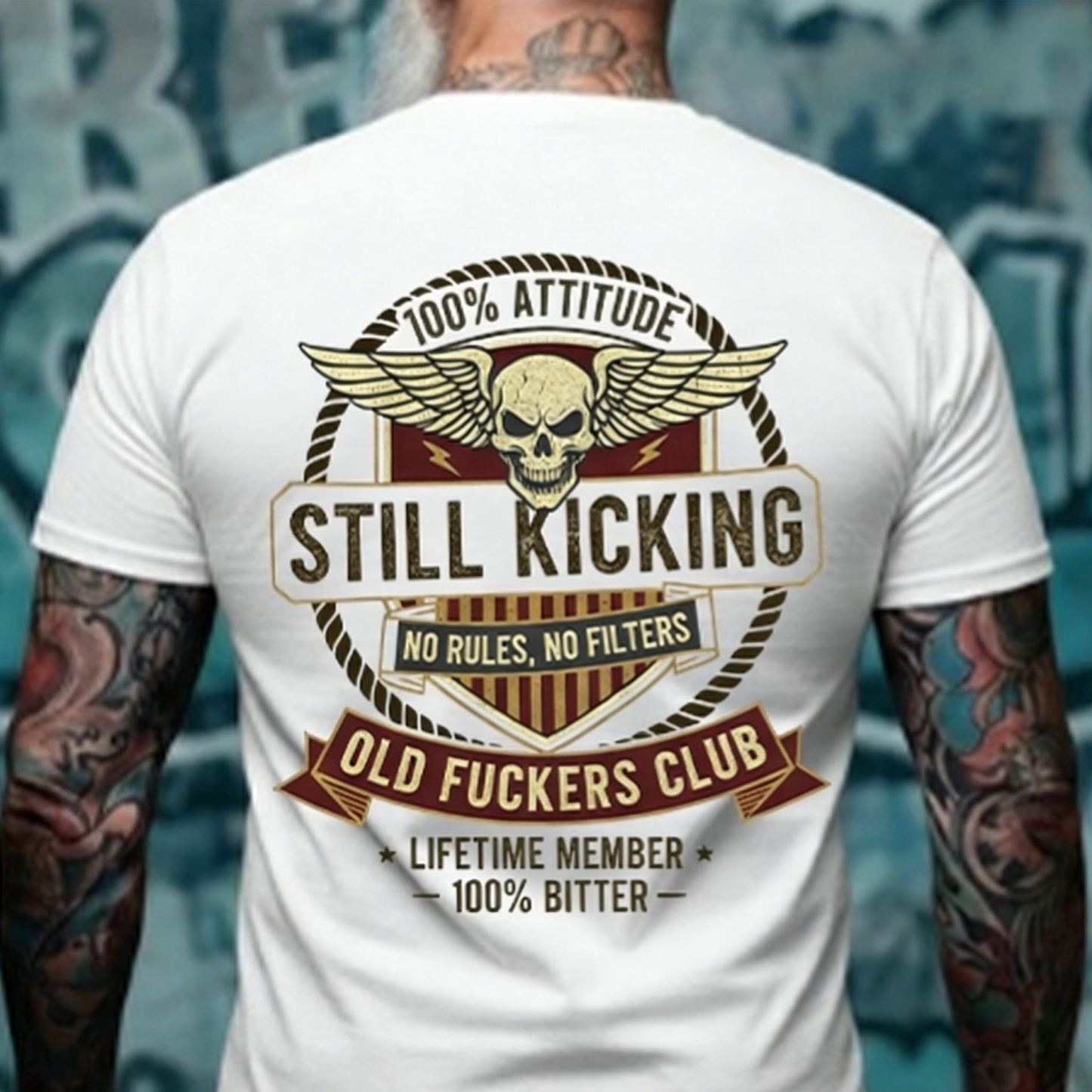 Old Guys Club Lifetime Member Still Kicking T-shirt Sweatshirt