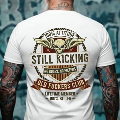 Old Guys Club Lifetime Member Still Kicking T-shirt Sweatshirt