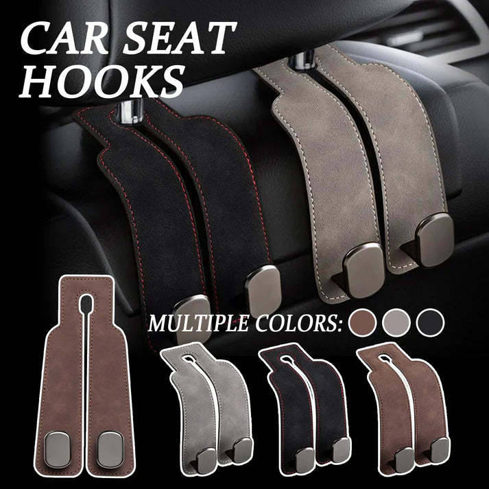 Car Seat Back Storage Hook – Double Hook Holder  pack of 2
