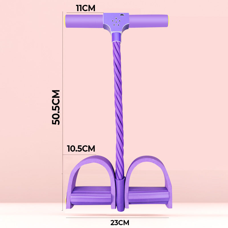 💕Flash Sale 50% OFF✨Fitness Resistance Bands-4 Tube Pedal Ankle Puller