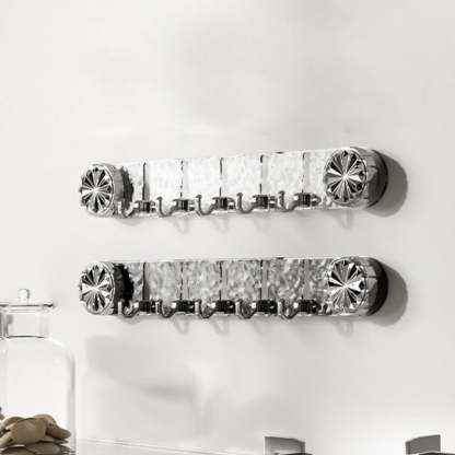 Multipurpose Stylish Wall-Mounted Hooks Organizer