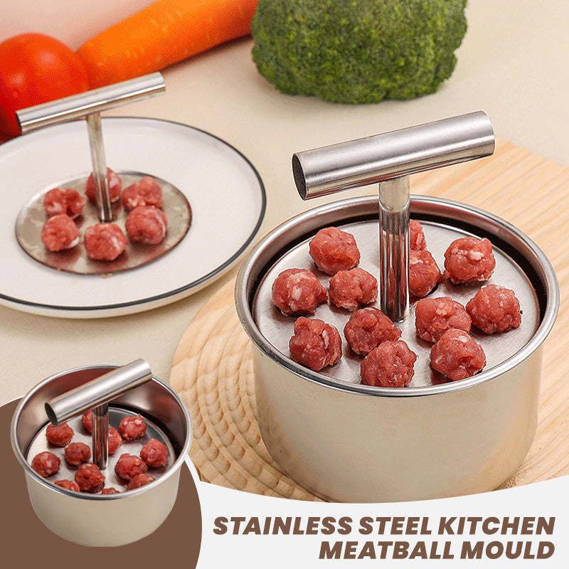 📢📢 50% OFF  !! ✨Kitchen Stainless Steel Meatball Mould