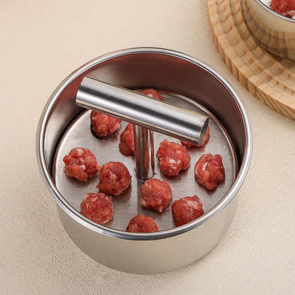 📢📢 50% OFF  !! ✨Kitchen Stainless Steel Meatball Mould