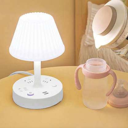 🔥50% OFF NOW! ✨Table Lamp with USB Port and Outlet