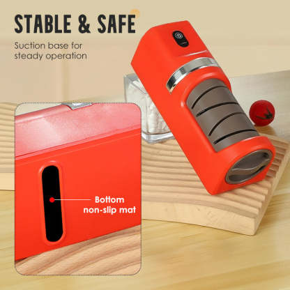 🔥 Hot Sale 50% OFF 🔪Automatic Kitchen Knife Sharpener✨