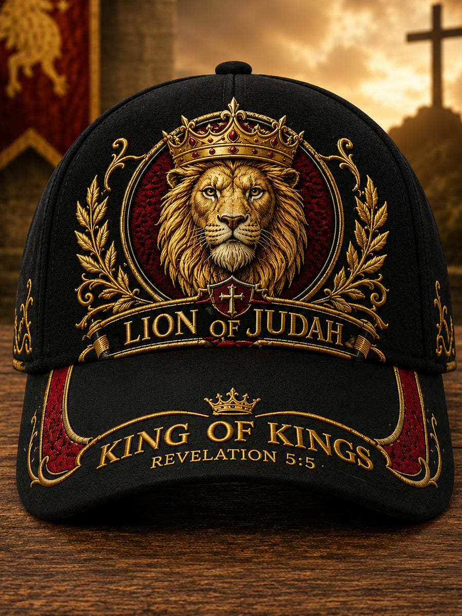 Lion of Judah Art Print Hat