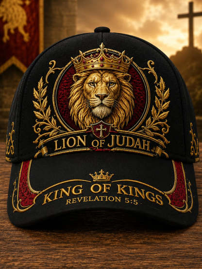 Lion of Judah Art  Print Hat