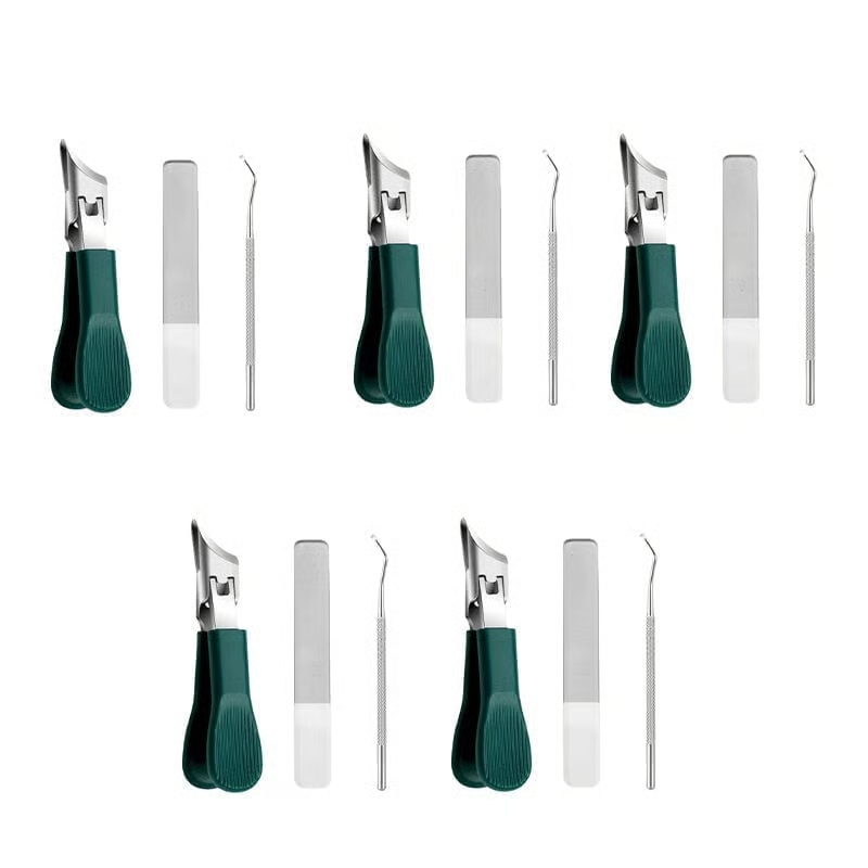 new-Three Sets Of Eagle Beak Beveled Nail Clippers