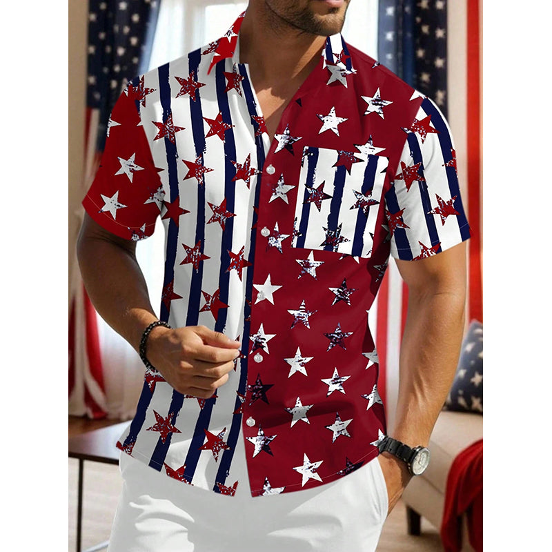Chemise d'Été Casual Stylisée pour Homme