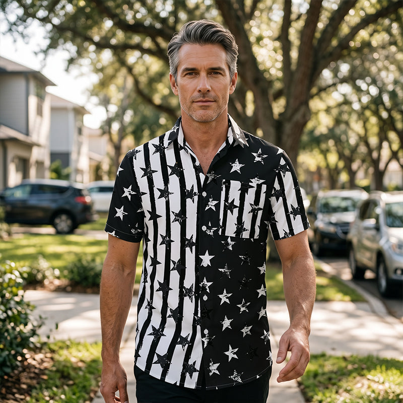 Chemise d'Été Casual Stylisée pour Homme