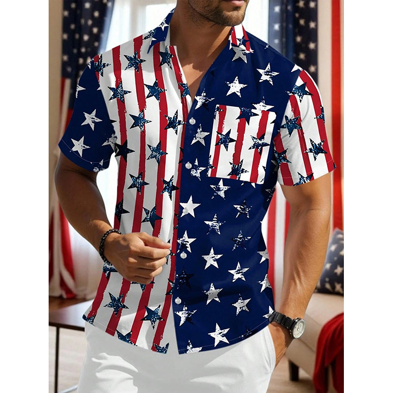 Chemise d'Été Casual Stylisée pour Homme