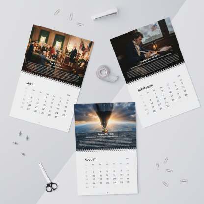 America's 250th Anniversary 2026 Calendar