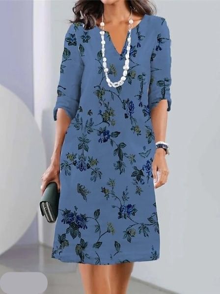 Robe Florale Superposée