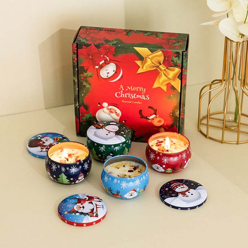 Christmas Scented Candle Set - Ignite Festive Aromas