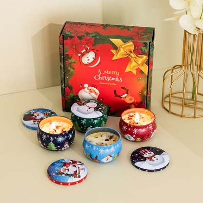 Christmas Scented Candle Set - Ignite Festive Aromas